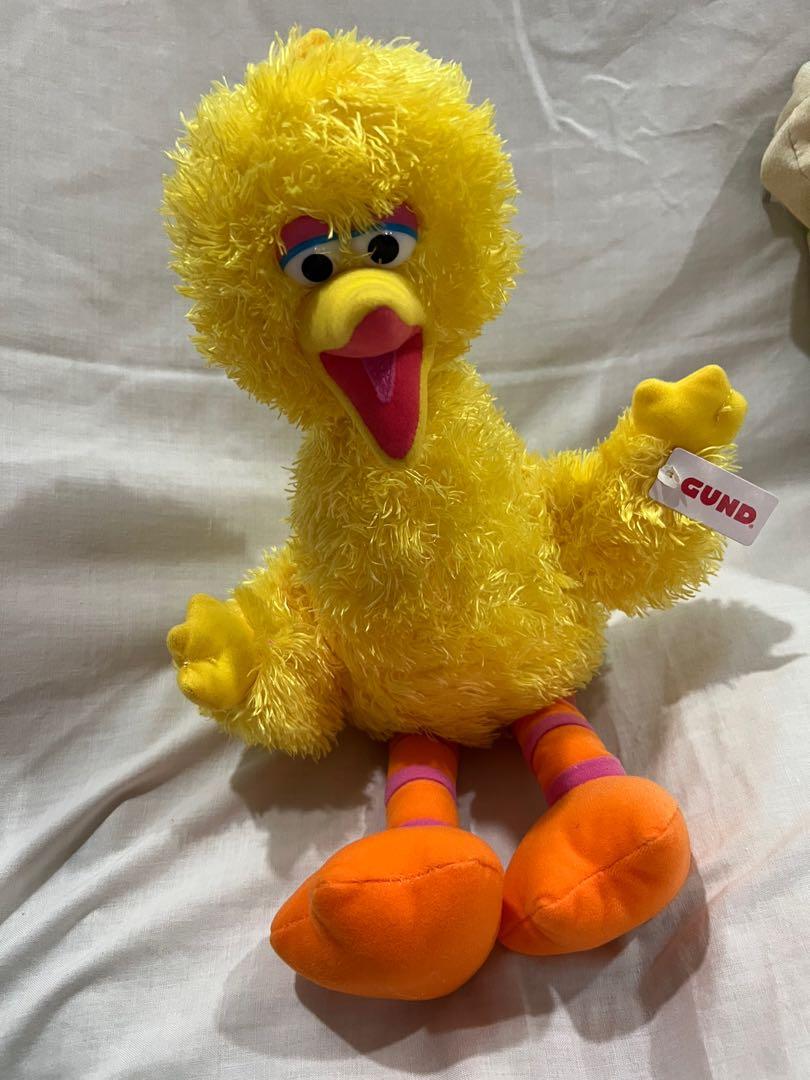 Sesame Street yellow Big bird soft toy plush, Hobbies & Toys, Toys ...