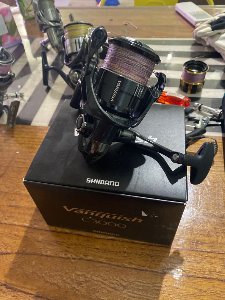 Moulinet Toupie (spinning) Shimano Vanquish C3000XG - Neuf, Fabriqué Au Japon, Rapport 6.4, 11+1 Roulements