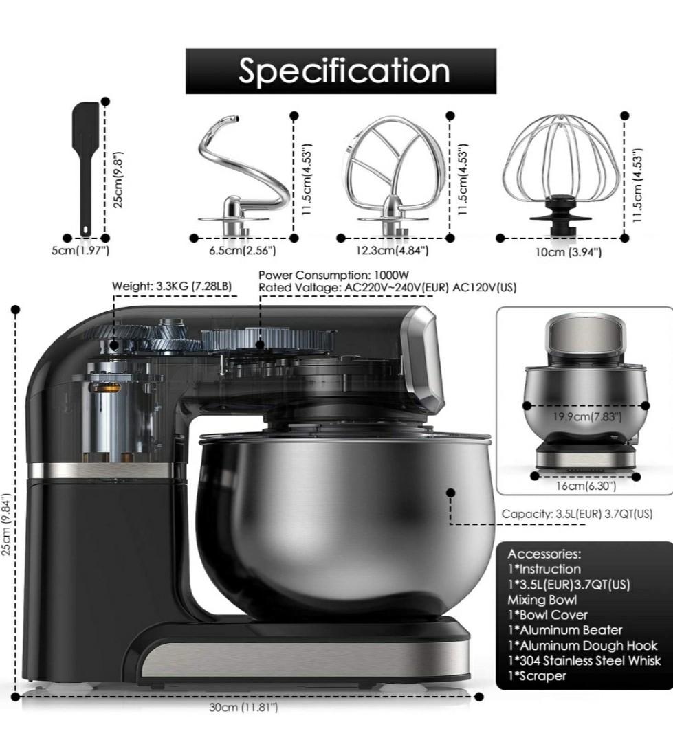 kitchen selectives stand mixer