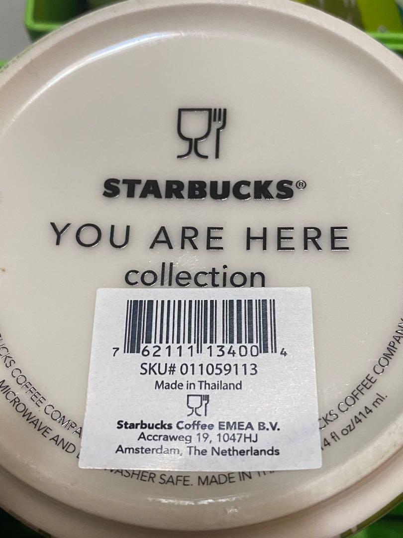 Starbucks City Mugs Johannesburg, Furniture & Home Living, Kitchenware
