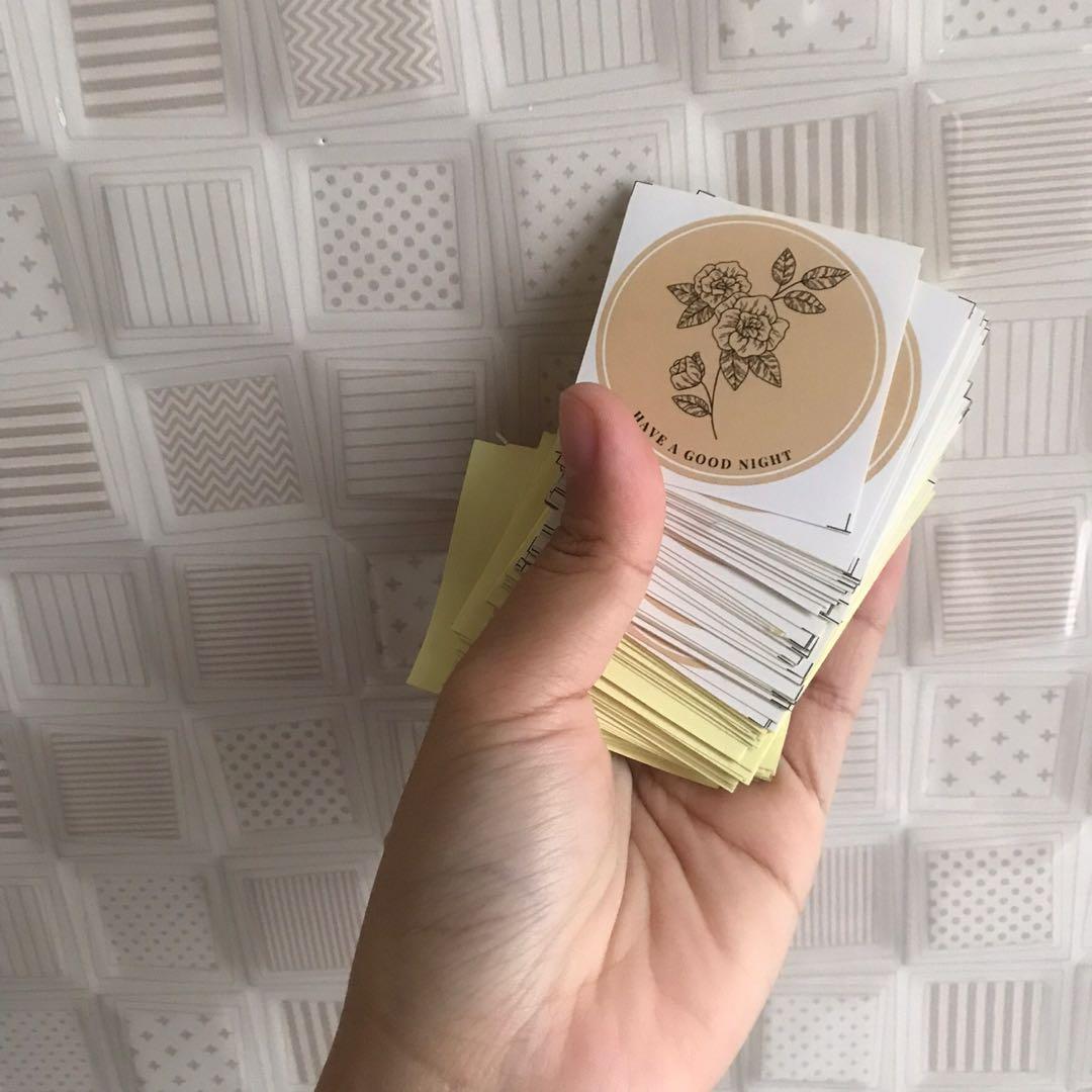 Sticker Packaging Bulat Sticker packaging bulat (sudah jadi), Olshop Fashion, Olshop Wanita di ...