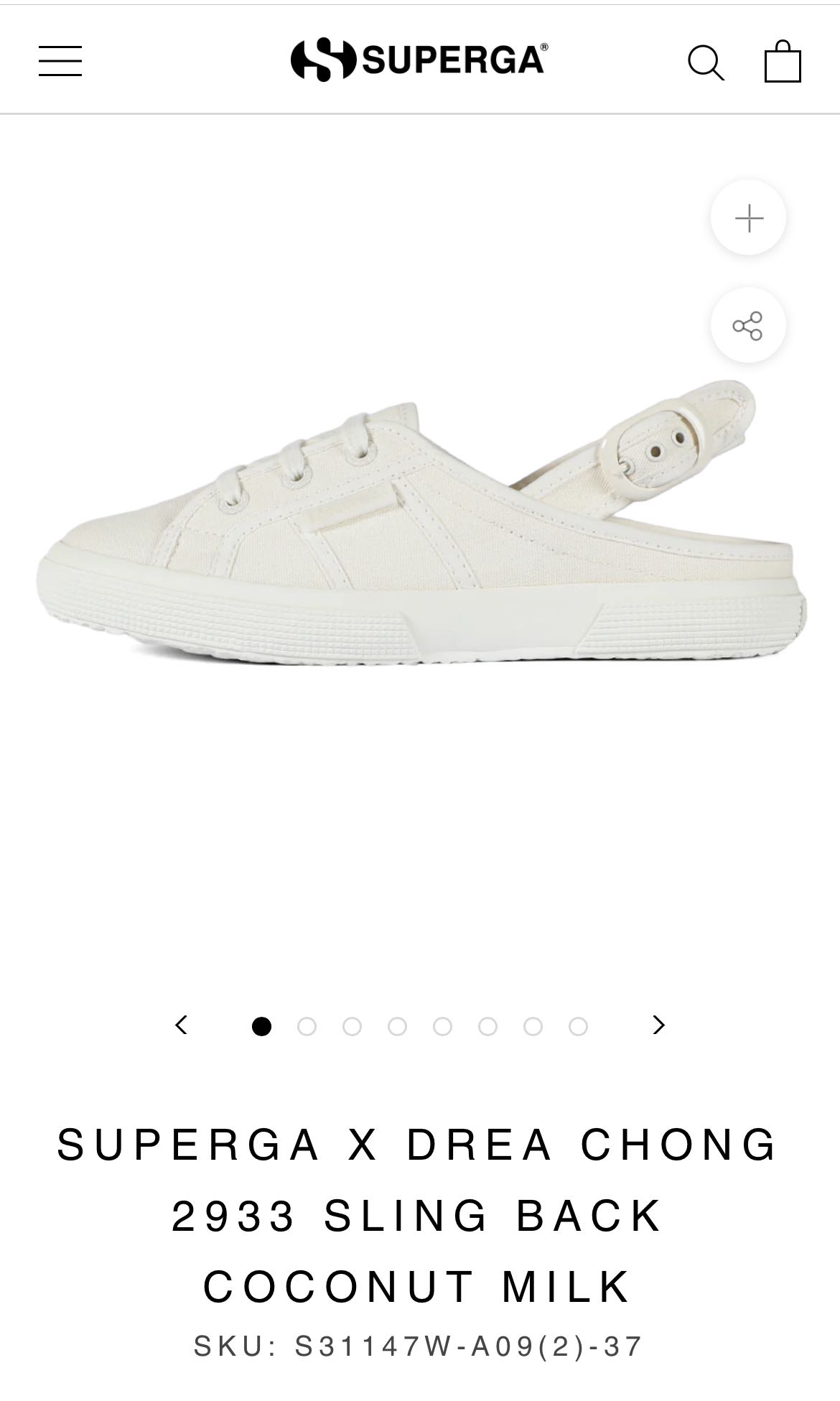 SUPERGA X DREA CHONG 2933 SLING BACK 