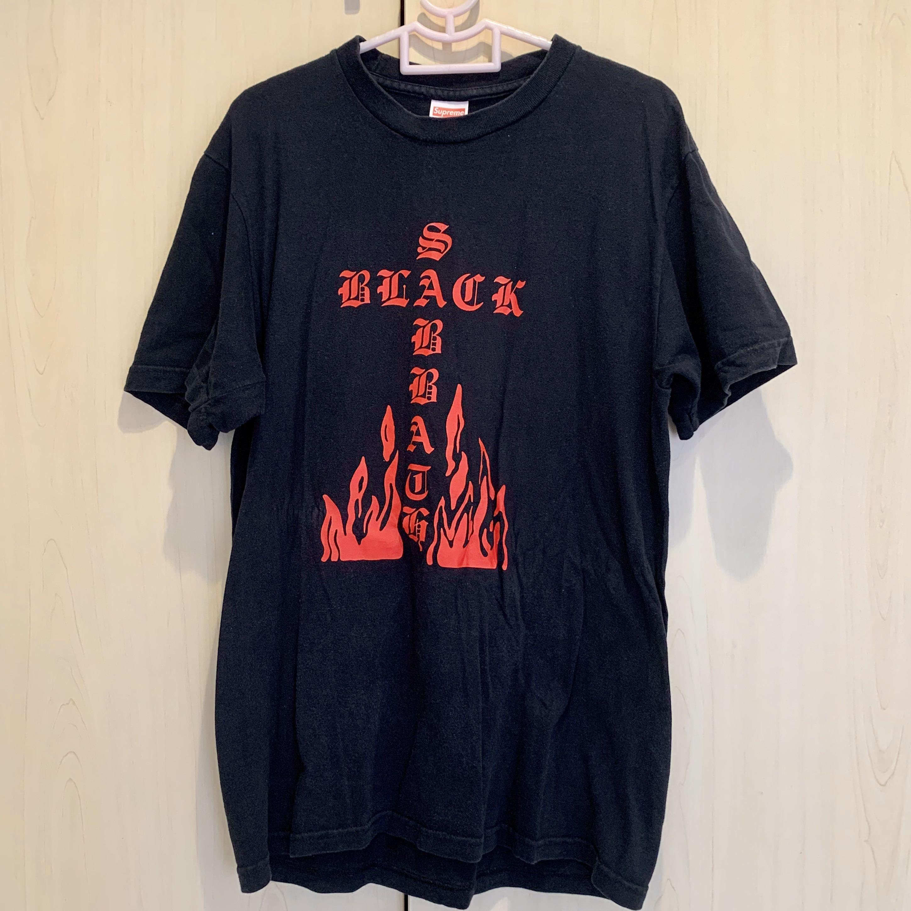 supreme black sabbath tee