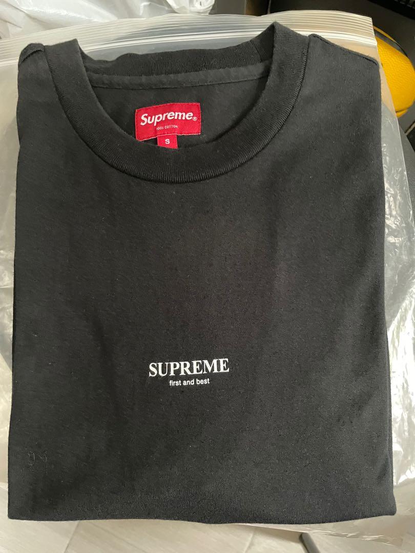 Supreme First and Best tee size S box tiffany dunk sb bape