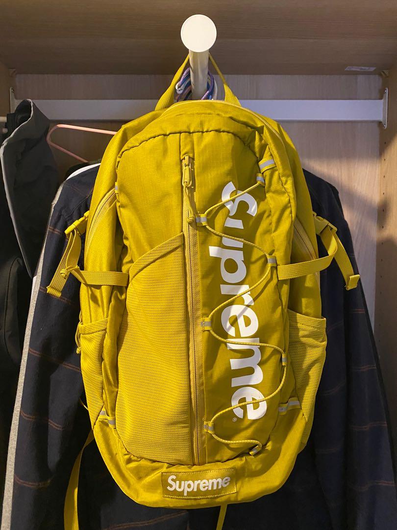 Supreme SS17 42th backpack Acid Green