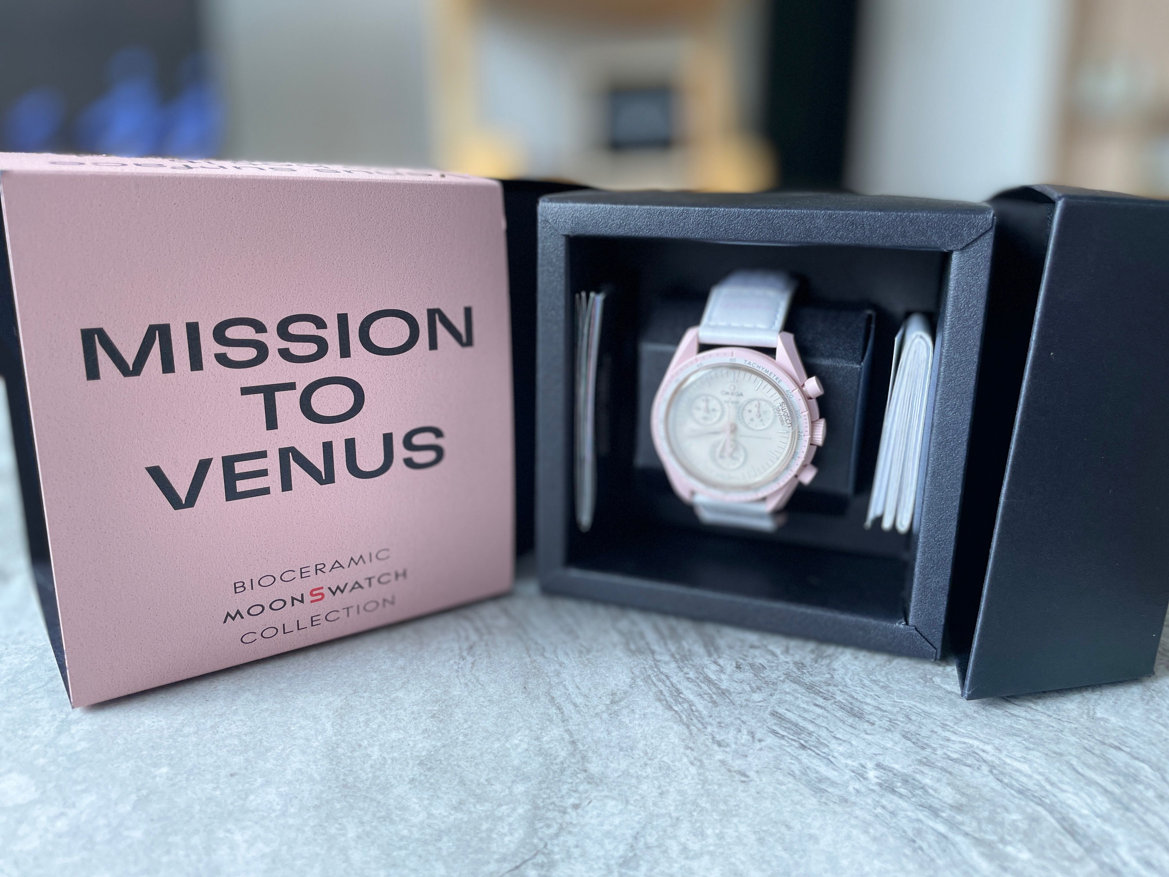 【豊富な大得価】オメガ　スウォッチ　Mission to Venus 腕時計(アナログ)