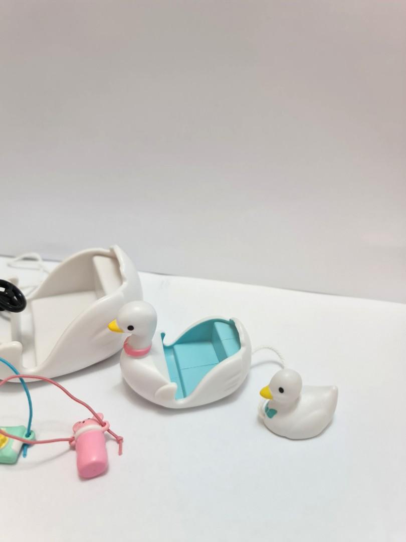 Sylvanian swan boat set discount