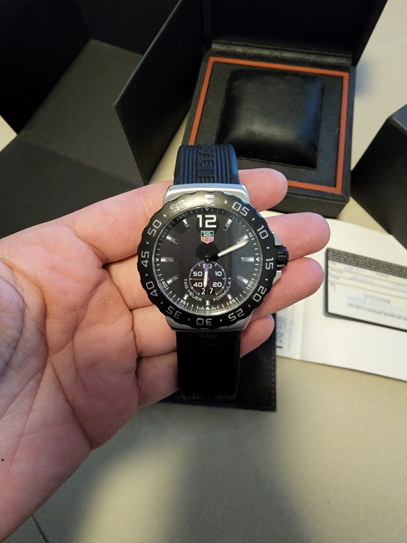 Tag heuer formula 1 WAU1110 F1 43mm Men s Fashion Watches