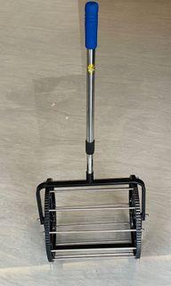 Tennis ball picker hopper basket retriever mower collector pick up 55 balls