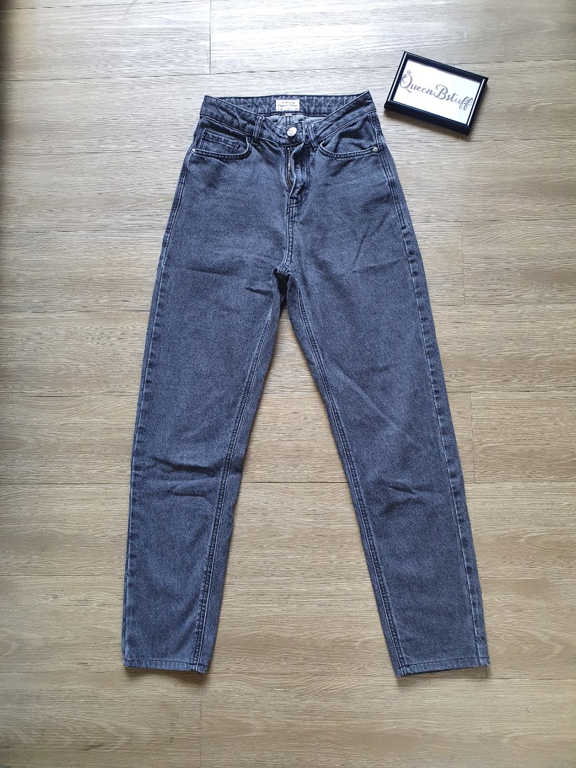 Terranova Highwaist Mom Jeans, Women's Fashion, Bottoms, Jeans on Carousell