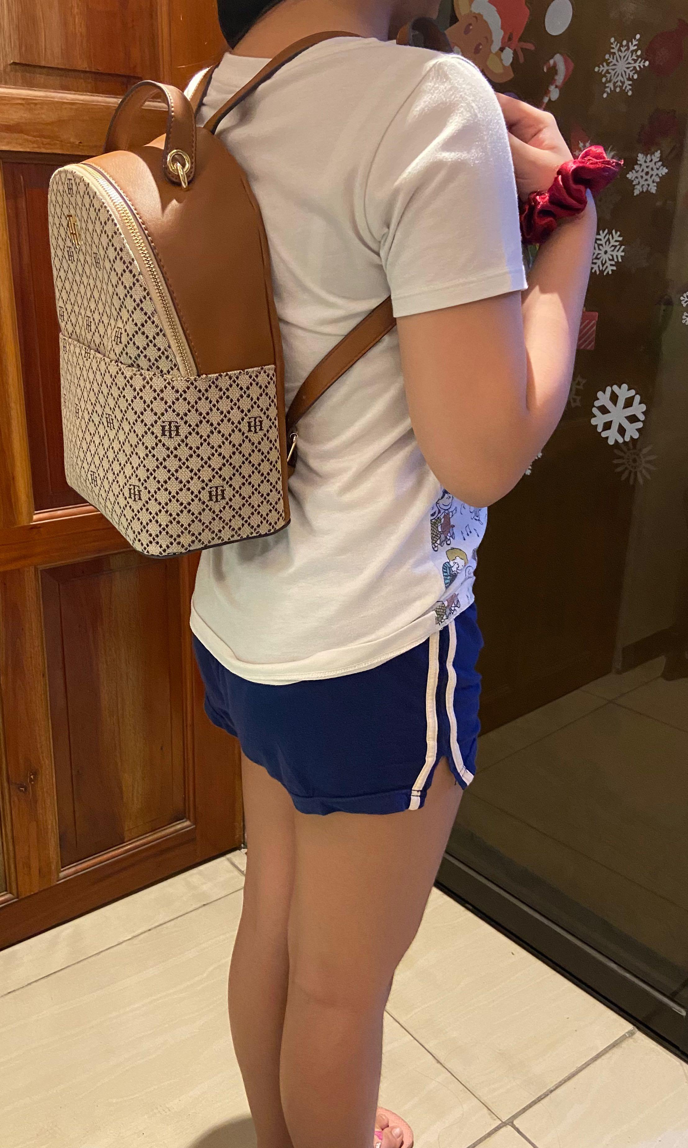 Tommy hilfiger backpack on sale monogram