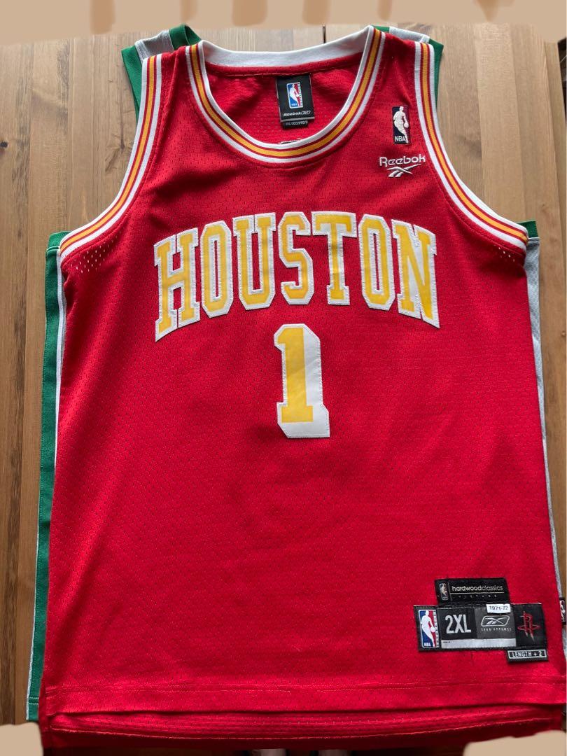 Tracy Mcgrady tmac houston rockets hwc 復古classic reebok nba