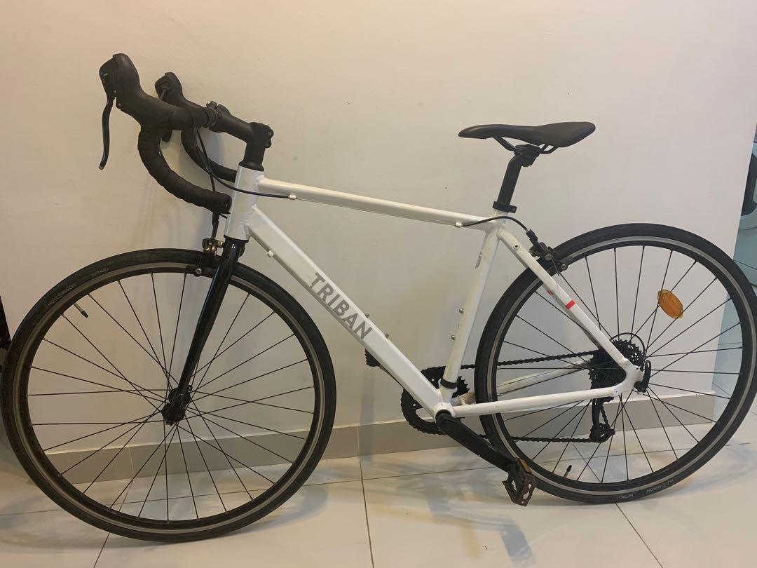 Triban Woman Road Bike Decathlon Size S