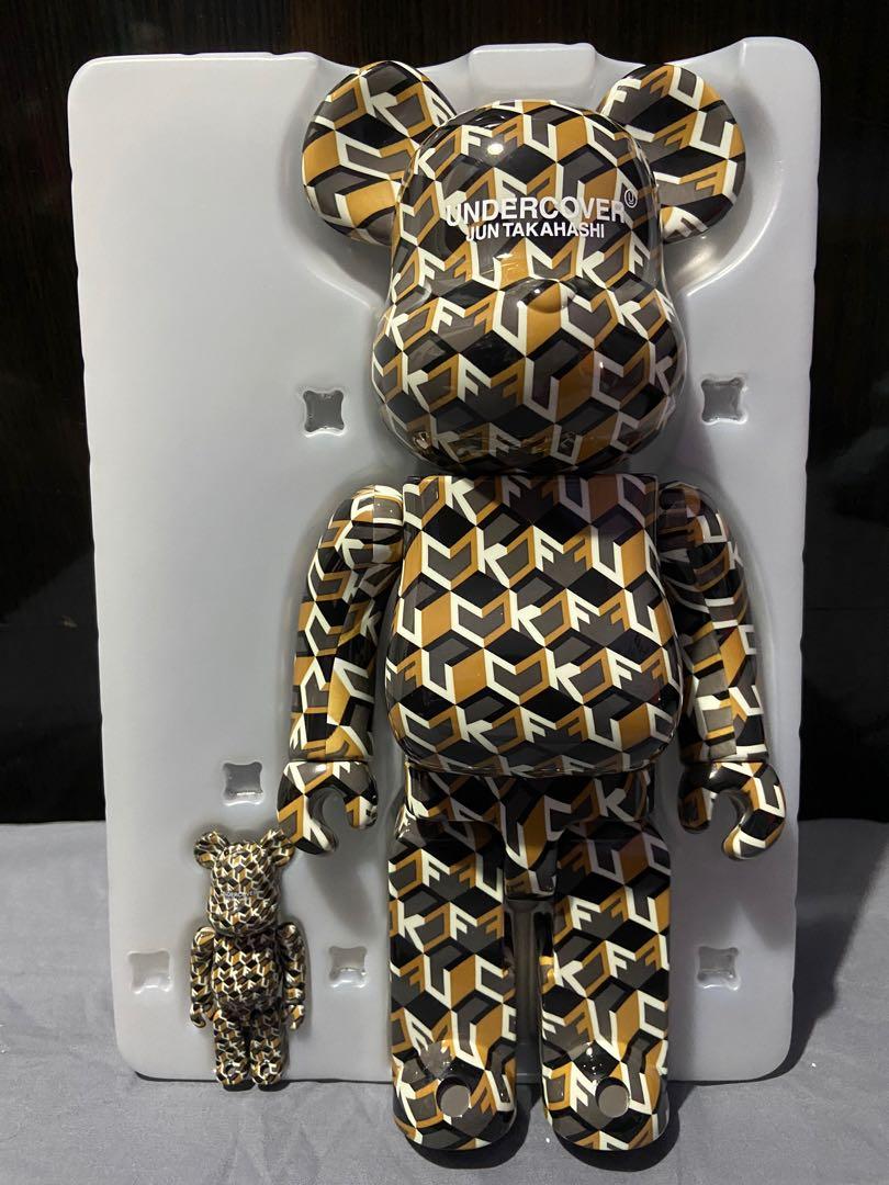 Undercover Fuck bearbrick 400% + 100%, 興趣及遊戲, 玩具& 遊戲類