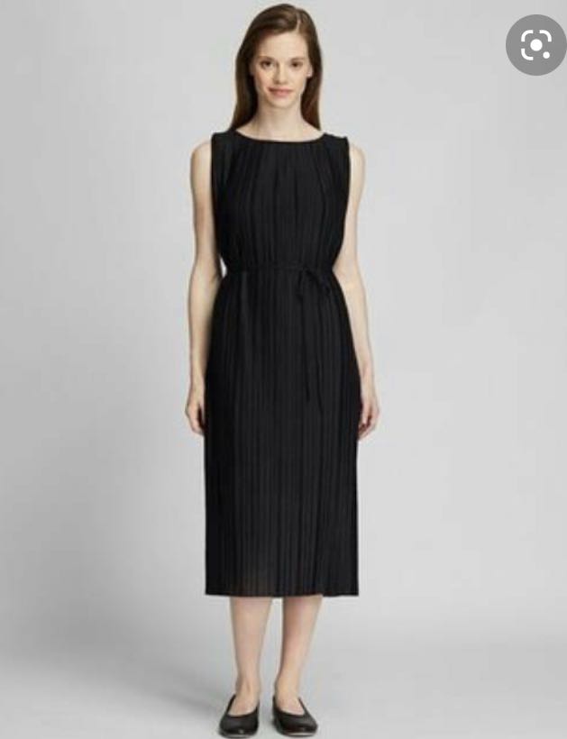 Uniqlo pleated top dress