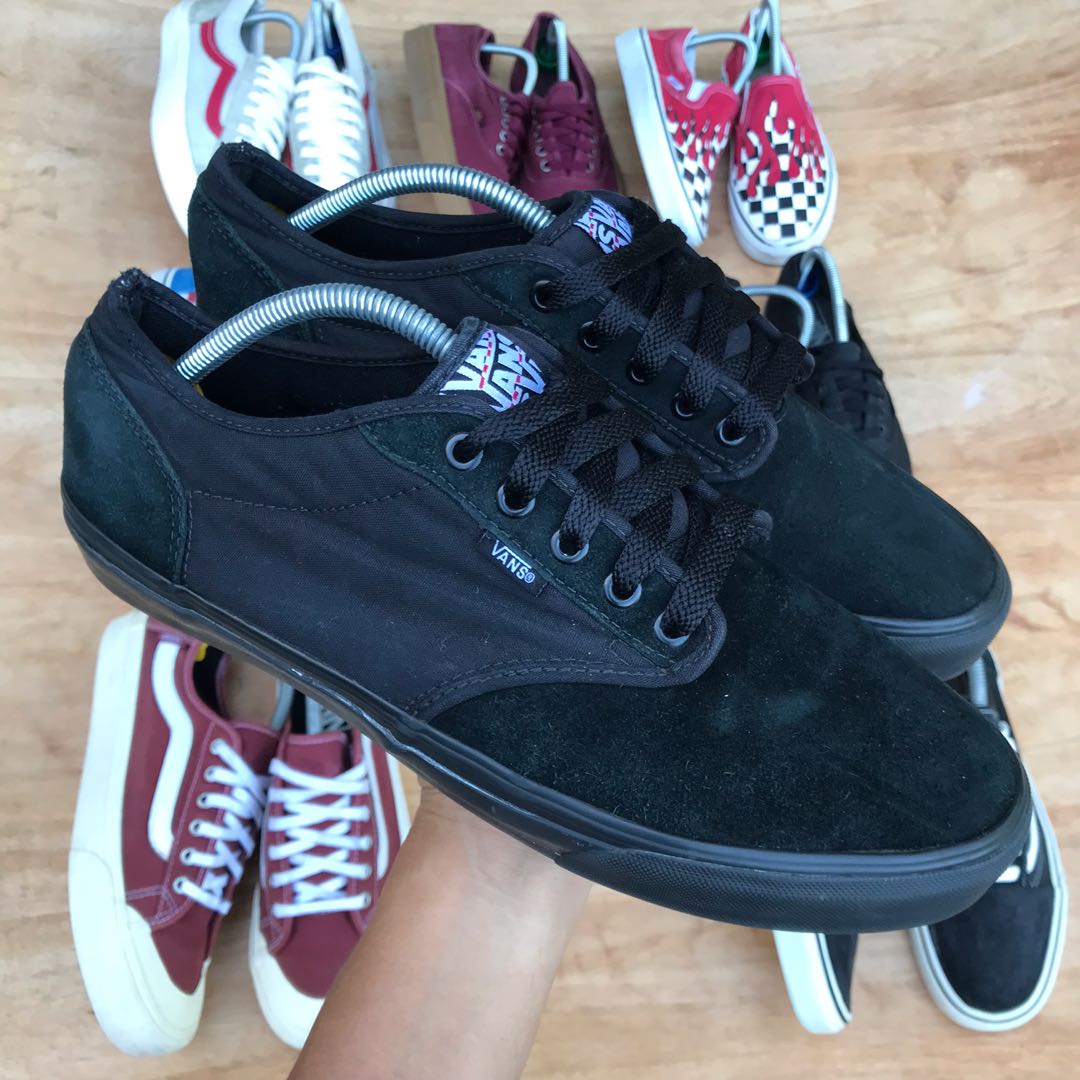 Vans Atwood skate Black Size 11UK Men s Fashion Footwear Sneakers on Carousell