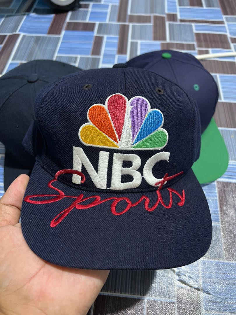 Vintage NBC sport snapback hat by pro player, Men's Fashion, Watches