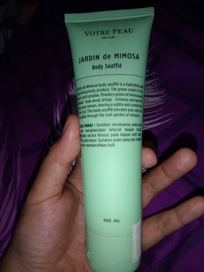 VOTRE PEAU BODY SOUFFLE, Kesehatan & Kecantikan, Kulit, Sabun & Tubuh