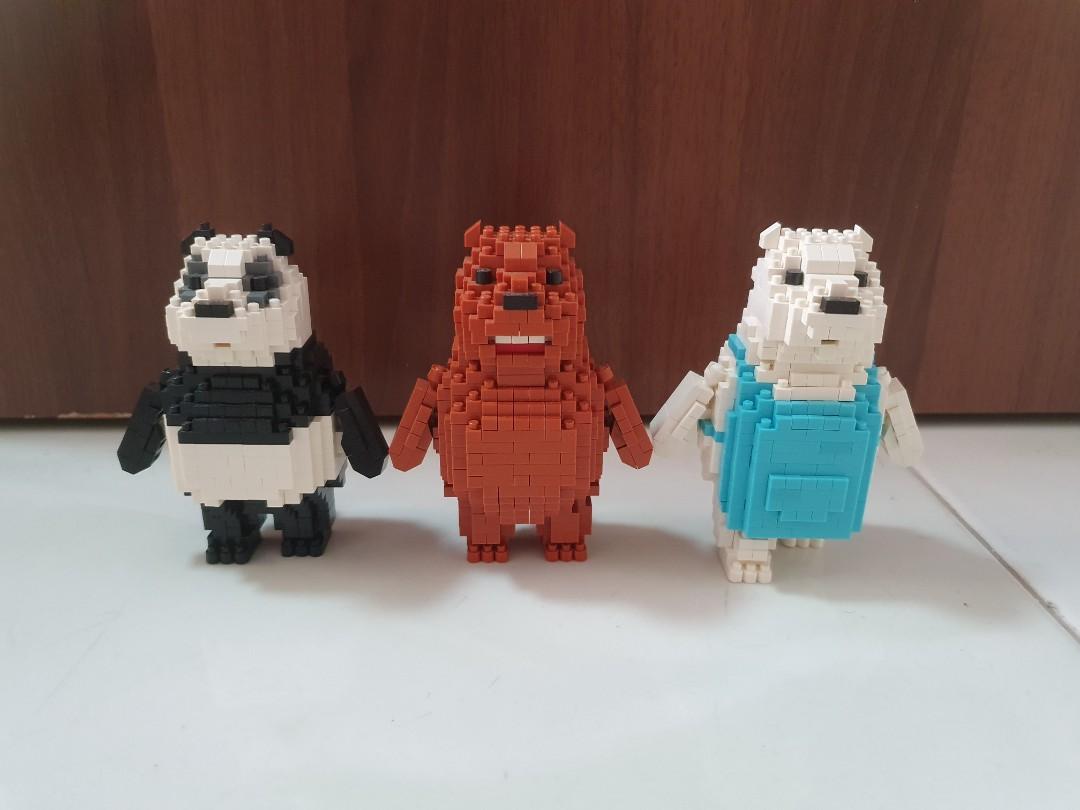 We bare bears lego new arrivals