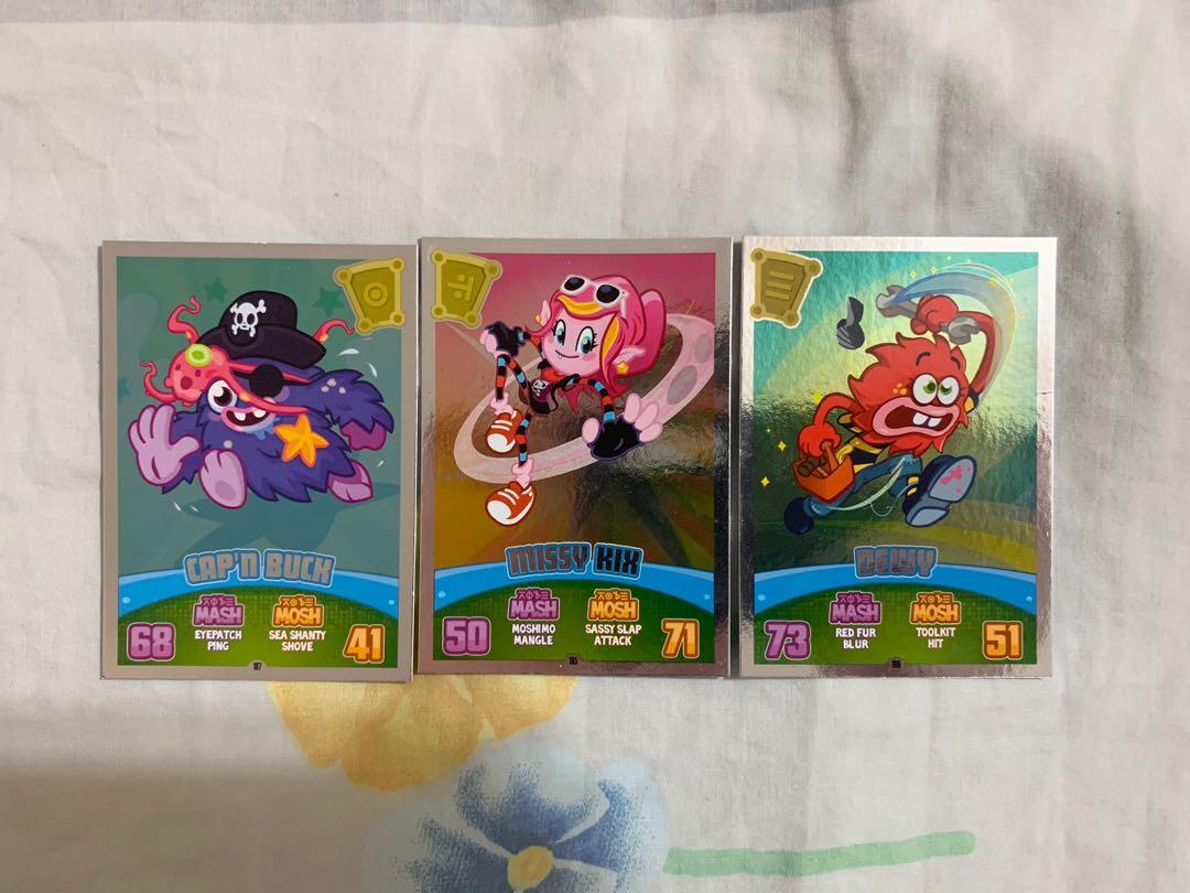 WTT/WTS) Moshi Monsters Mash Up Trading Cards, Hobbies & Toys, Toys & Games  on Carousell