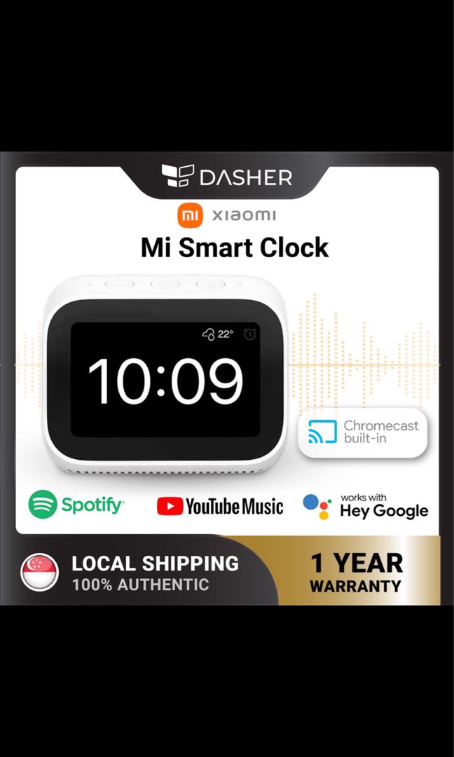 xiaomi mi smart clock youtube
