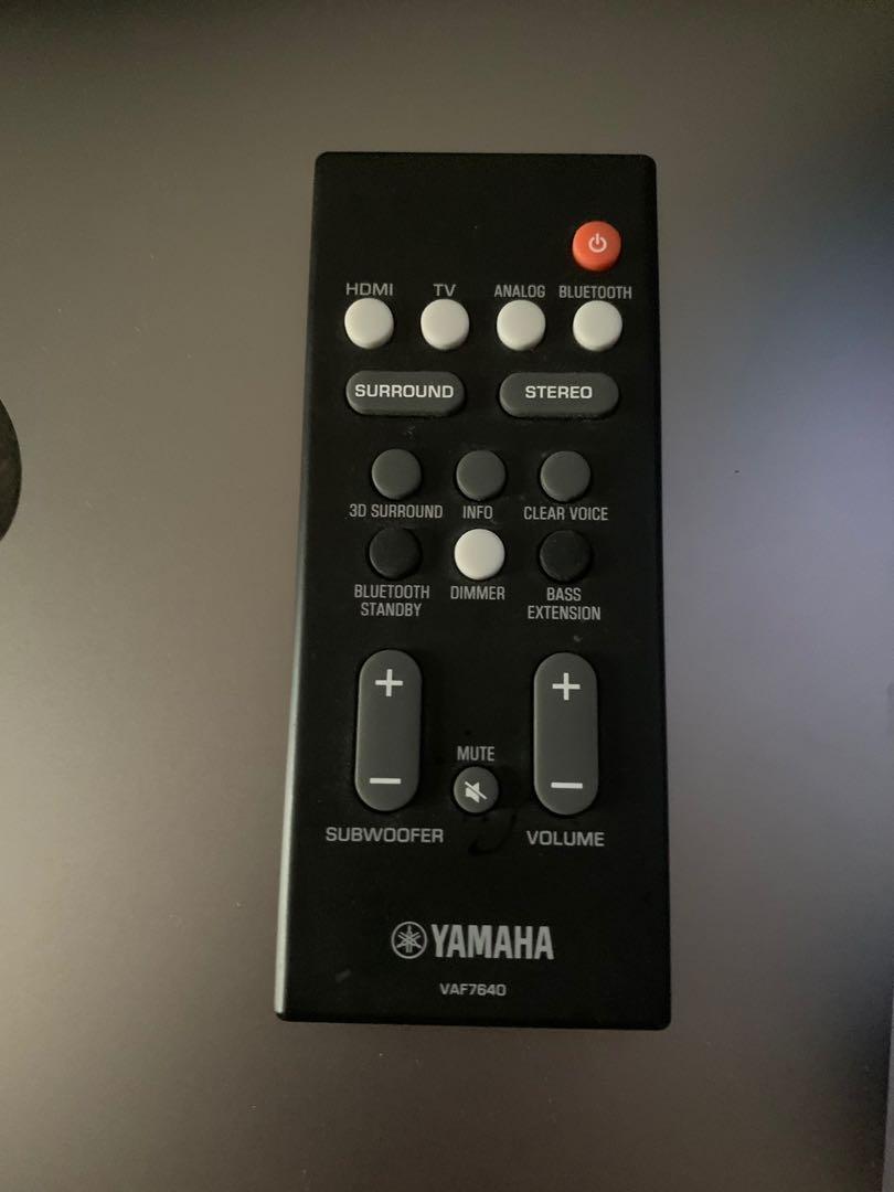 Yamaha yas 107 media expert cheap