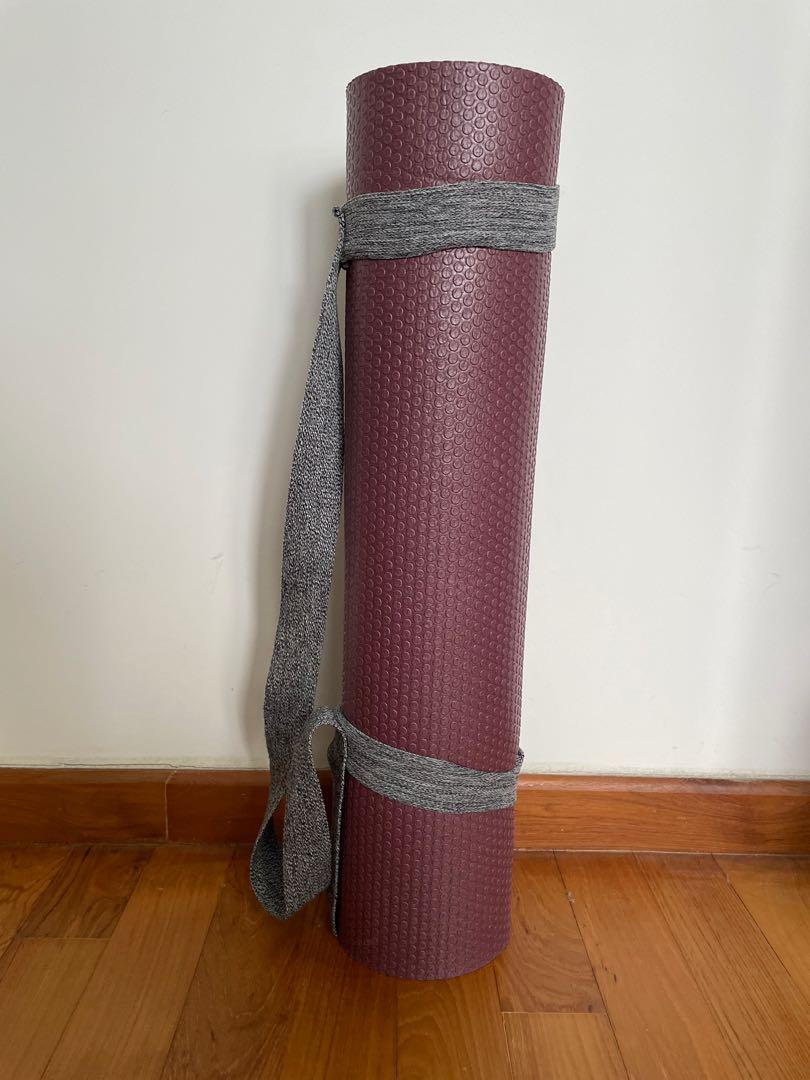 Yoga Mat 8 mm - Burgundy