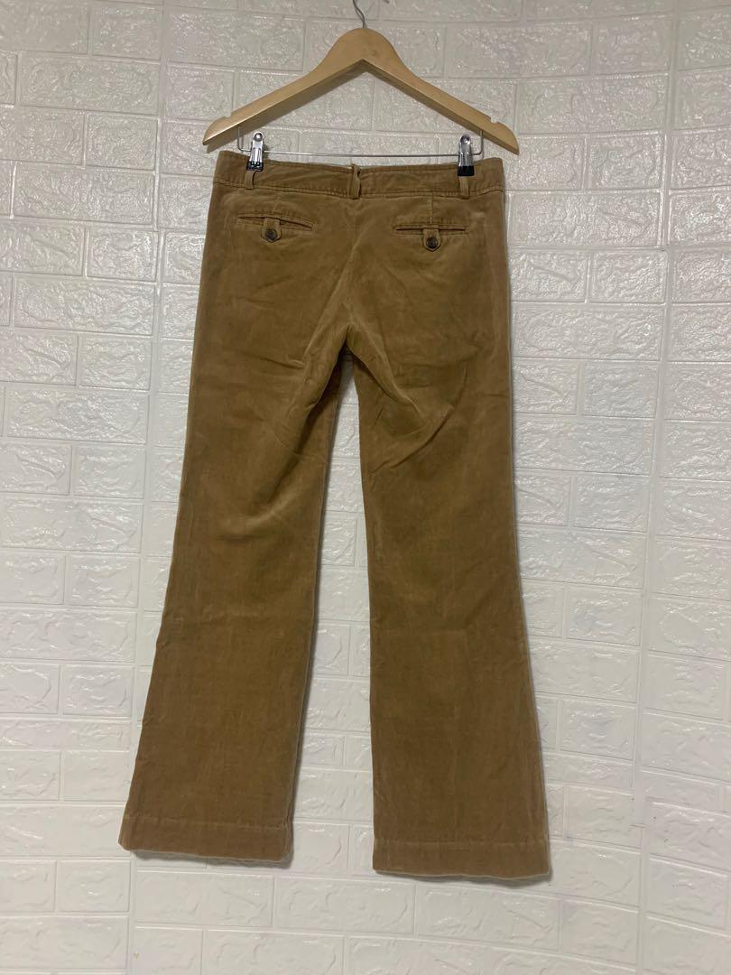 Zara corduroy pants, Women's Fashion, Bottoms, Other Bottoms on Carousell