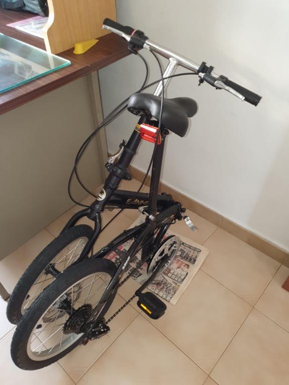16 INCH 6 SPEED SANHM FOLDABLE BIKE Sports Equipment Bicycles Parts Bicycles on Carousell