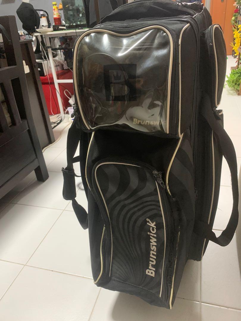 PROMO Brunswick 3 Ball Bag Trolley (Defect), Sports Equipment, Sports