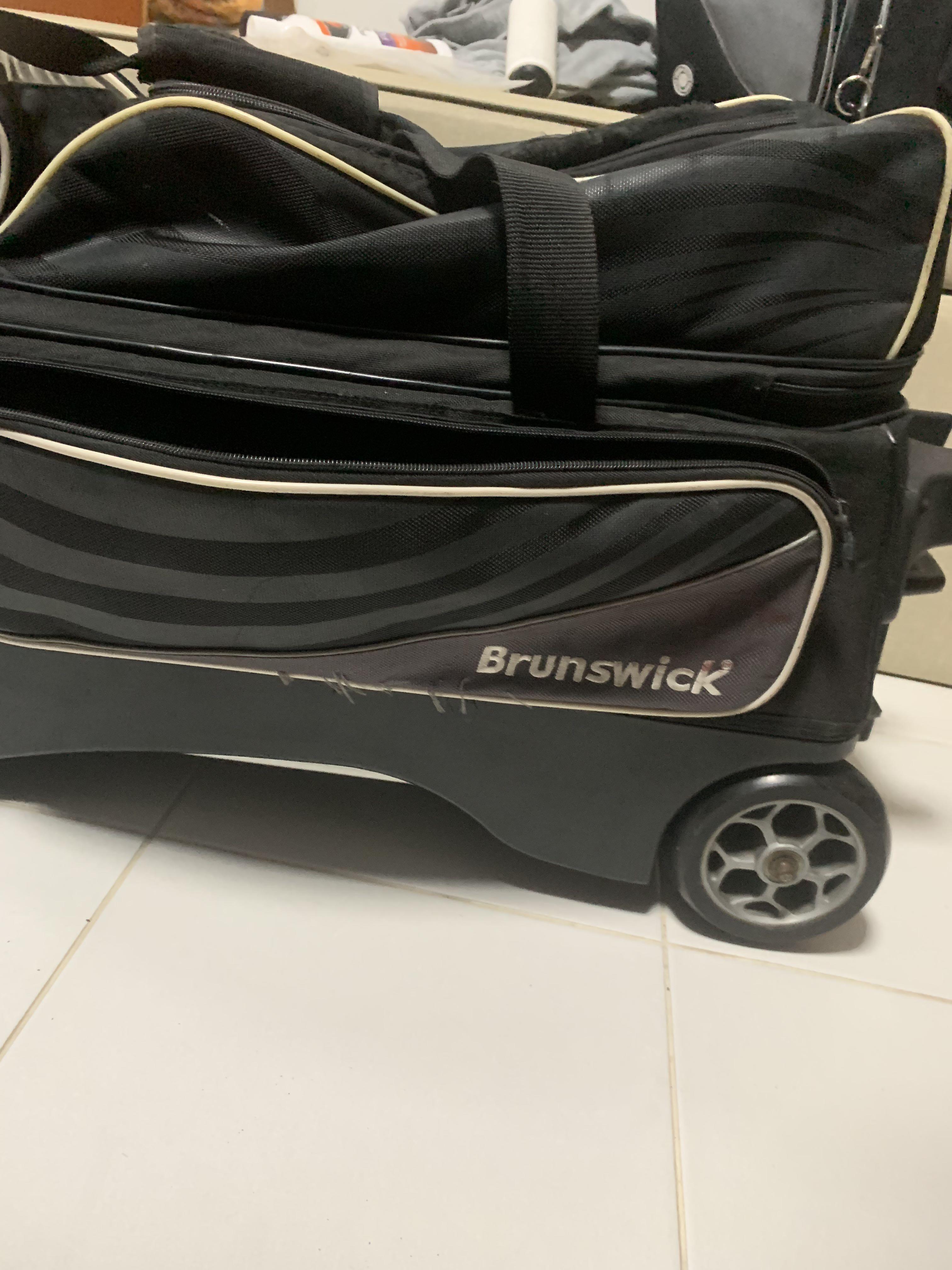 PROMO Brunswick 3 Ball Bag Trolley (Defect), Sports Equipment, Sports
