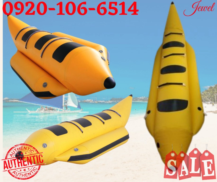 3 Seats Inflatable Banana Boat Water Sports HEAVY DUTY PVC FABRIC