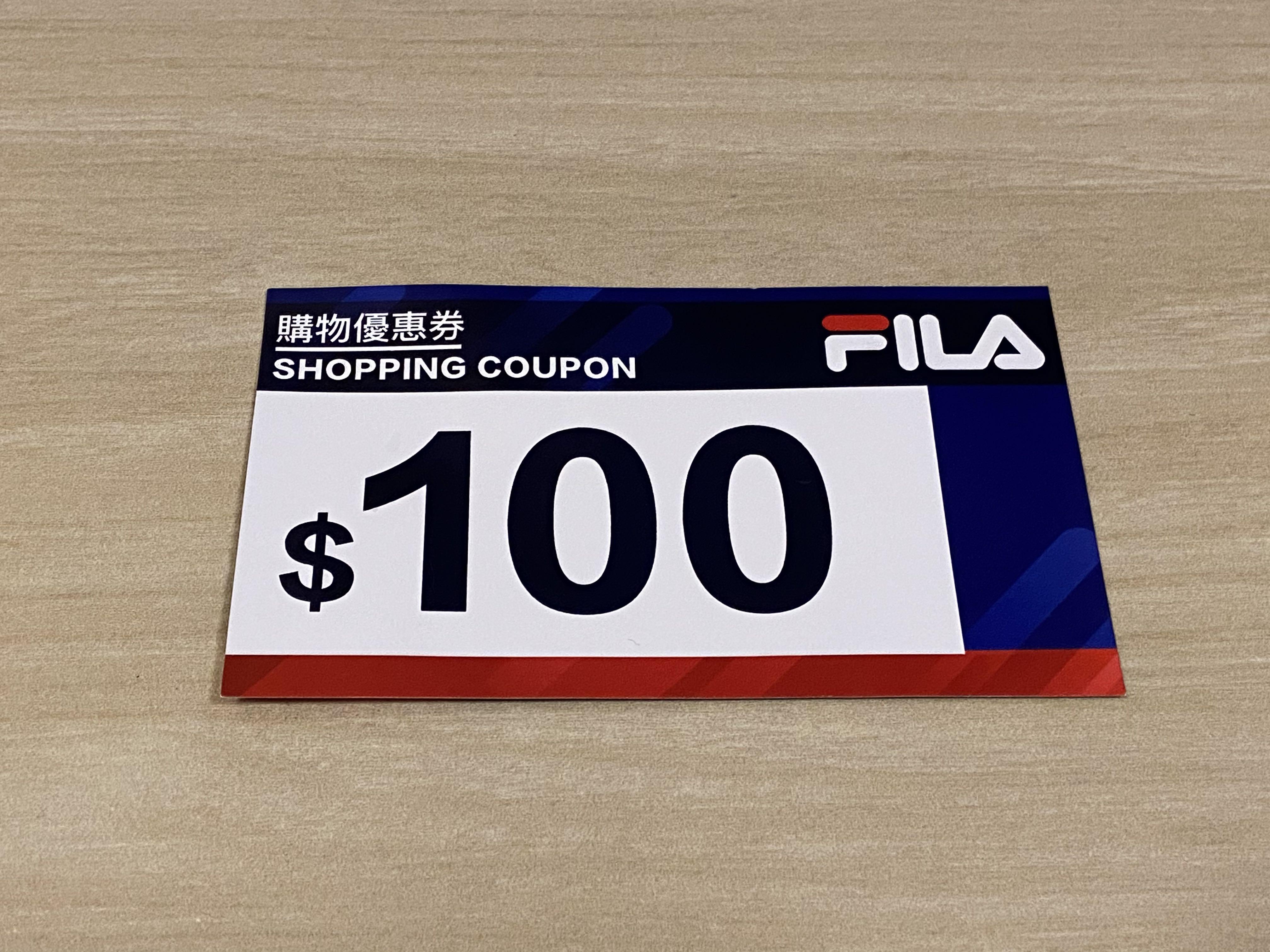 Fila outlet hot sale coupon