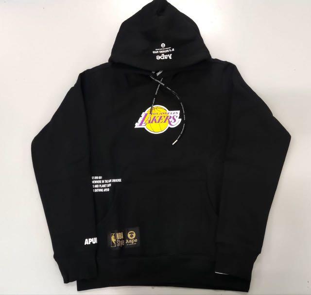 Aape lakers 2025 hoodie