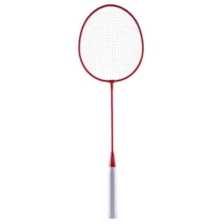 DECATHLON ADULT BADMINTON RACKET OUTDOOR USAGE RED, Sports Equipment,  Sports \u0026 Games, Racket \u0026 Ball Sports on Carousell