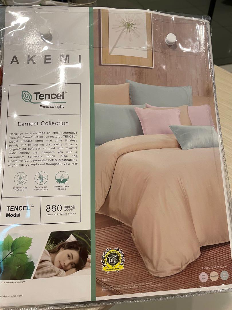 Akemi Tencel 880 TC Bolster Case, Furniture & Home Living, Bedding