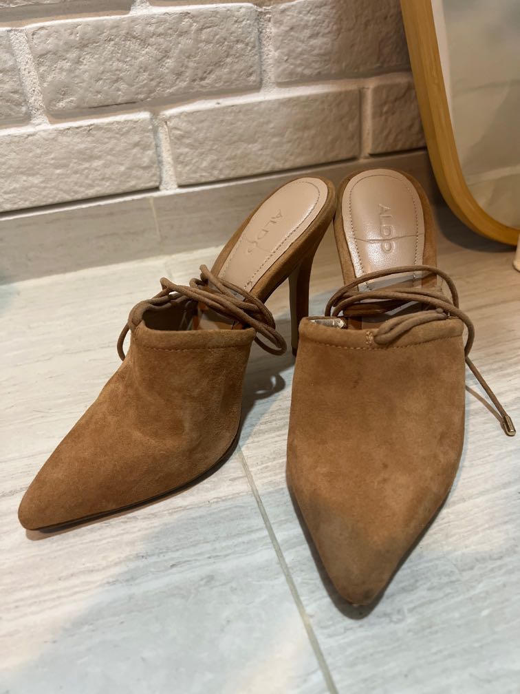 Aldo Self- tie Heels, Women's Fashion 