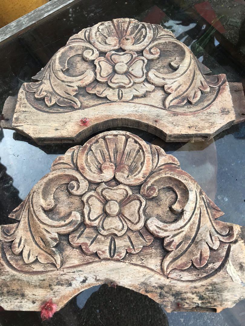 Antique Narra wood sculpt (Category: Vintage Collectibles) located in Quezon City. Submitted by sojisup (Listing ID 1151617295, Image 2). Description: Pair of Narra wood sculpt for accent or wood project. Thank you .