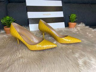 Aquazzura Mock Croc Heels