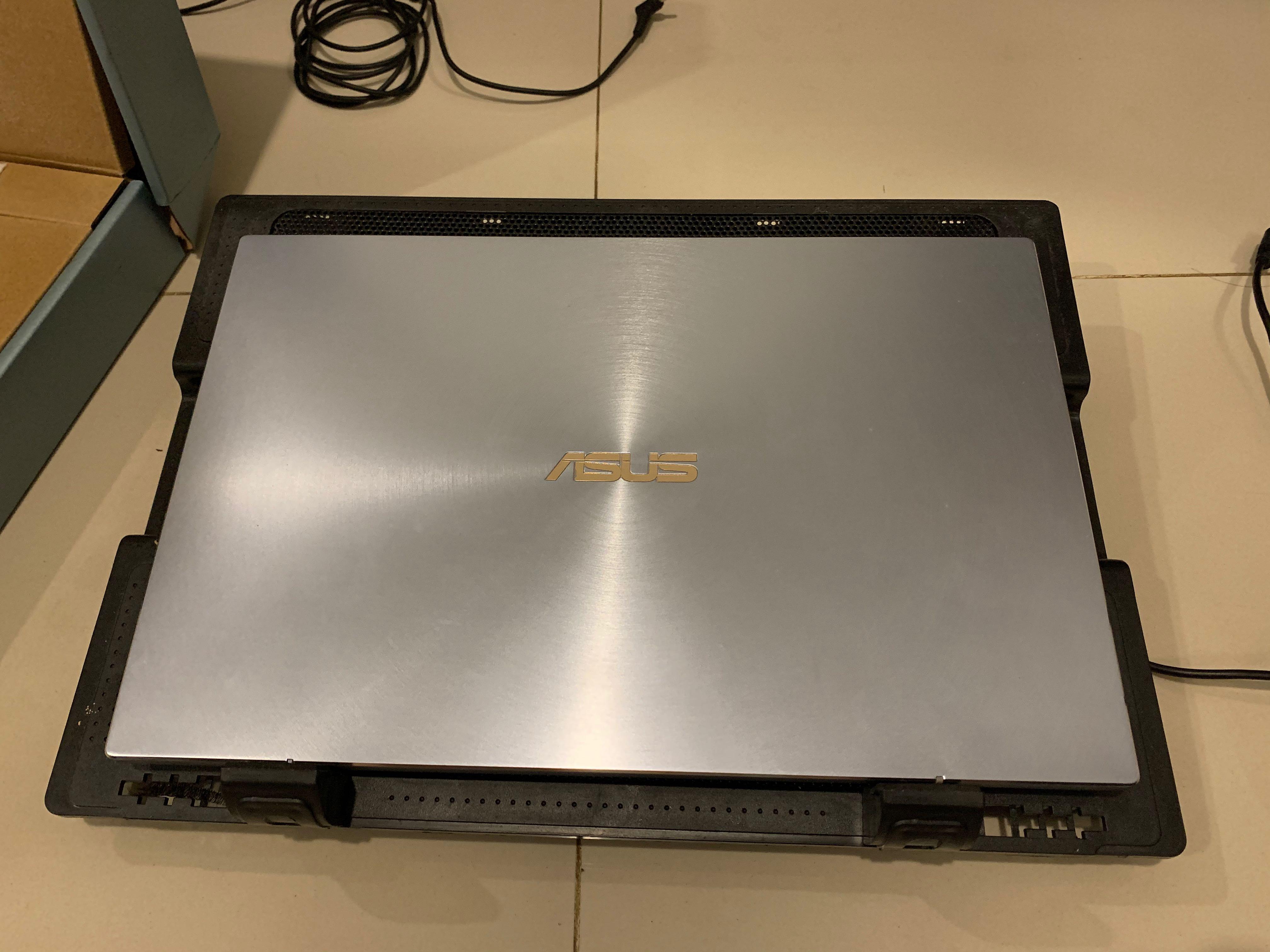 NEGO ASUS ZENBOOK UM431D Silver Blue Metal (jual santai), Elektronik