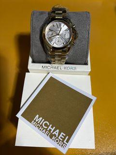 Michael Kors leather watch, Women's 