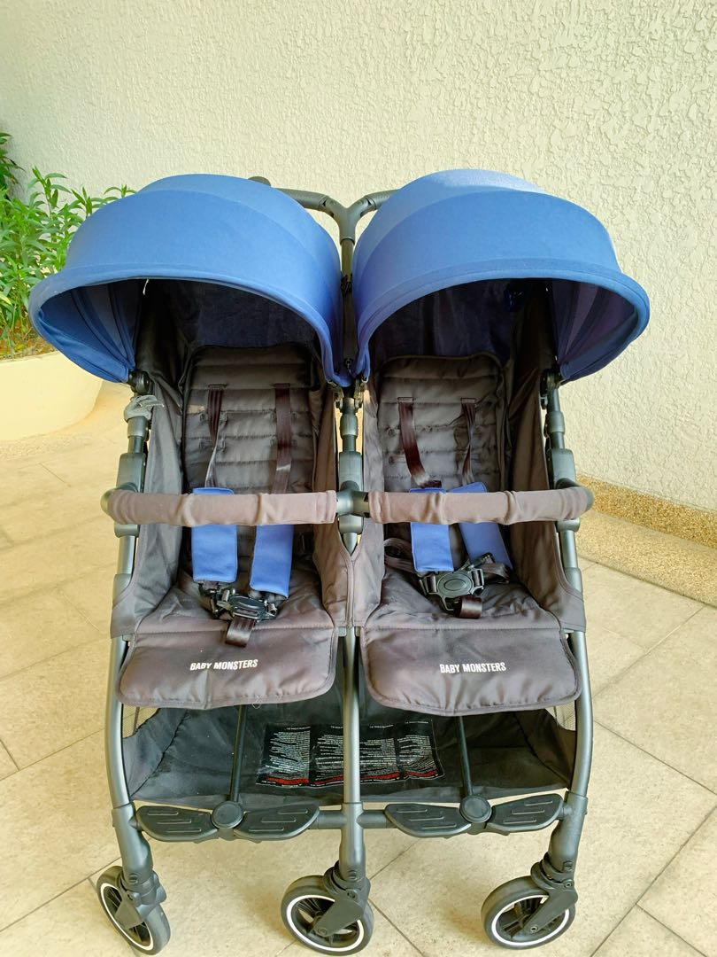 BABY MONSTER KUKI TWIN STROLLER
