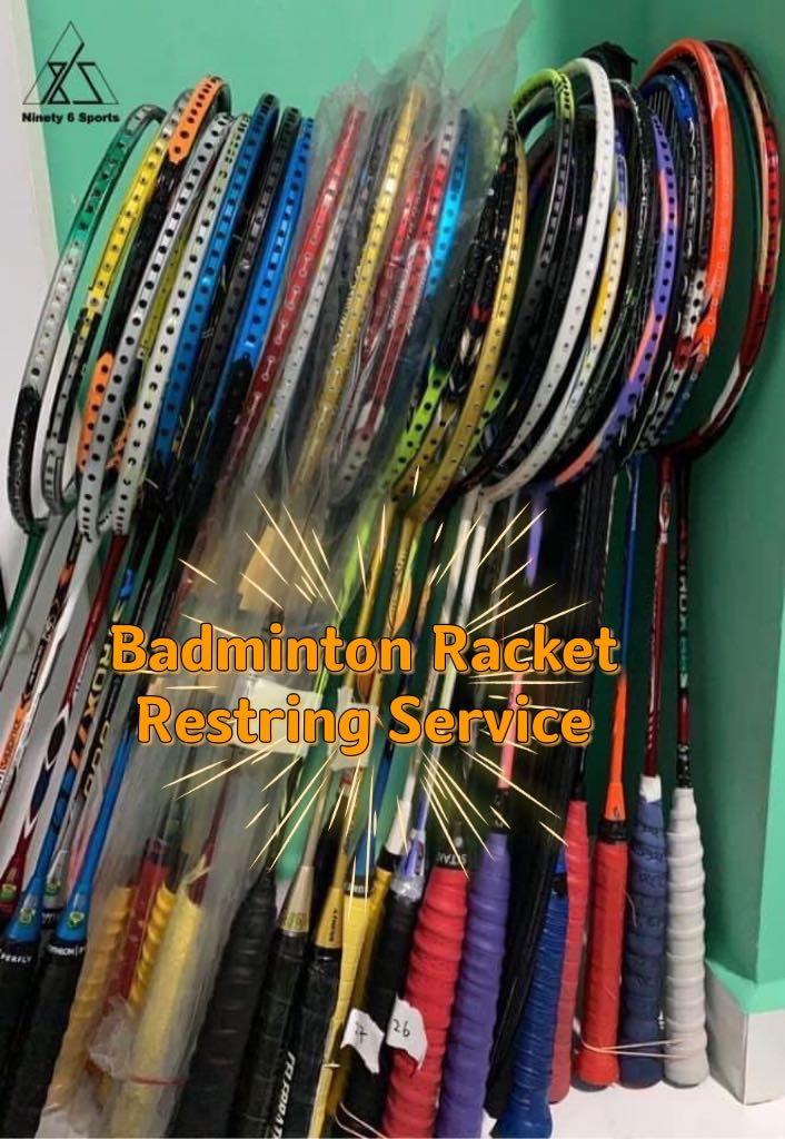 Badminton Racket Restring Service, Sports Equipment, Sports & Games