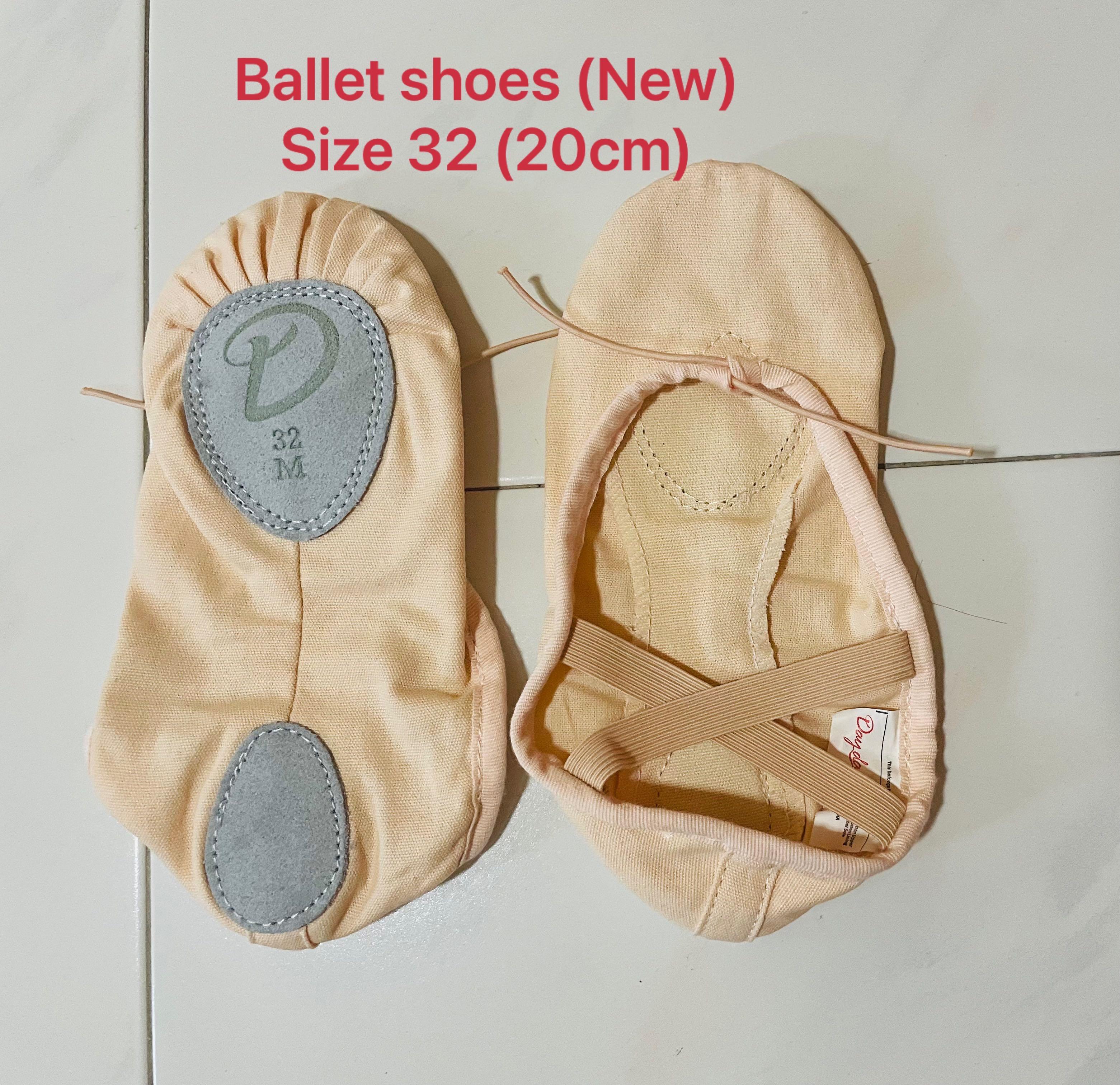 Girls ballet sales shoes size 3