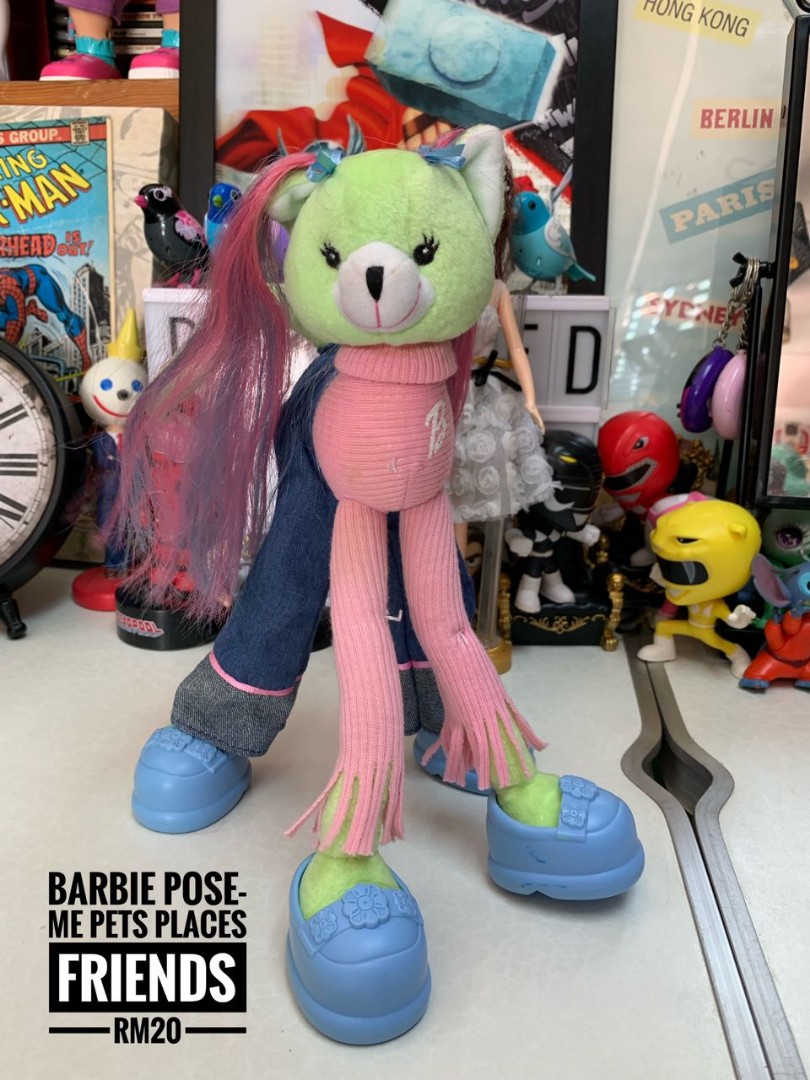 Barbie pose me pets sales
