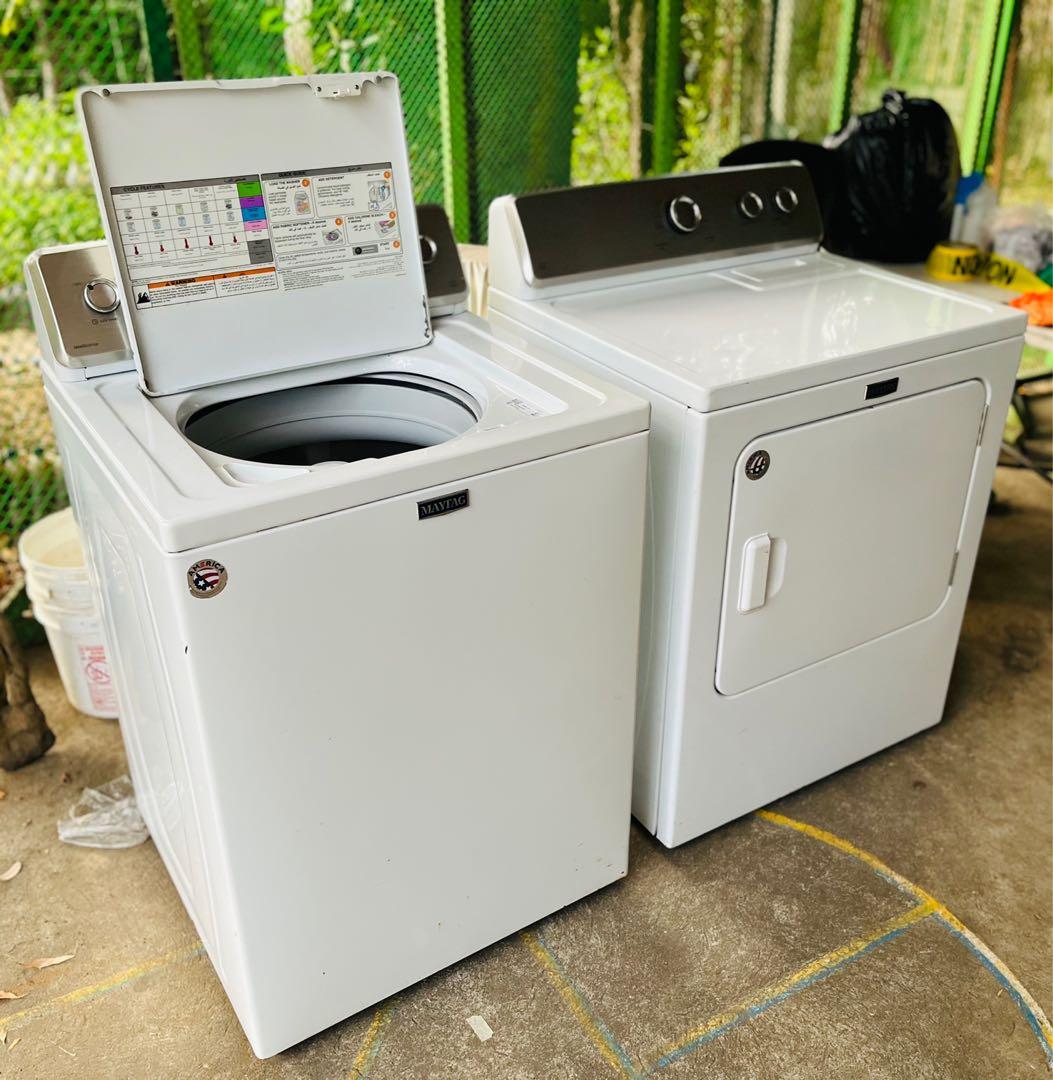 Used maytag washer top and dryer prices