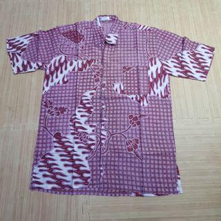 Batik Motif Tangan Pendek - Medium