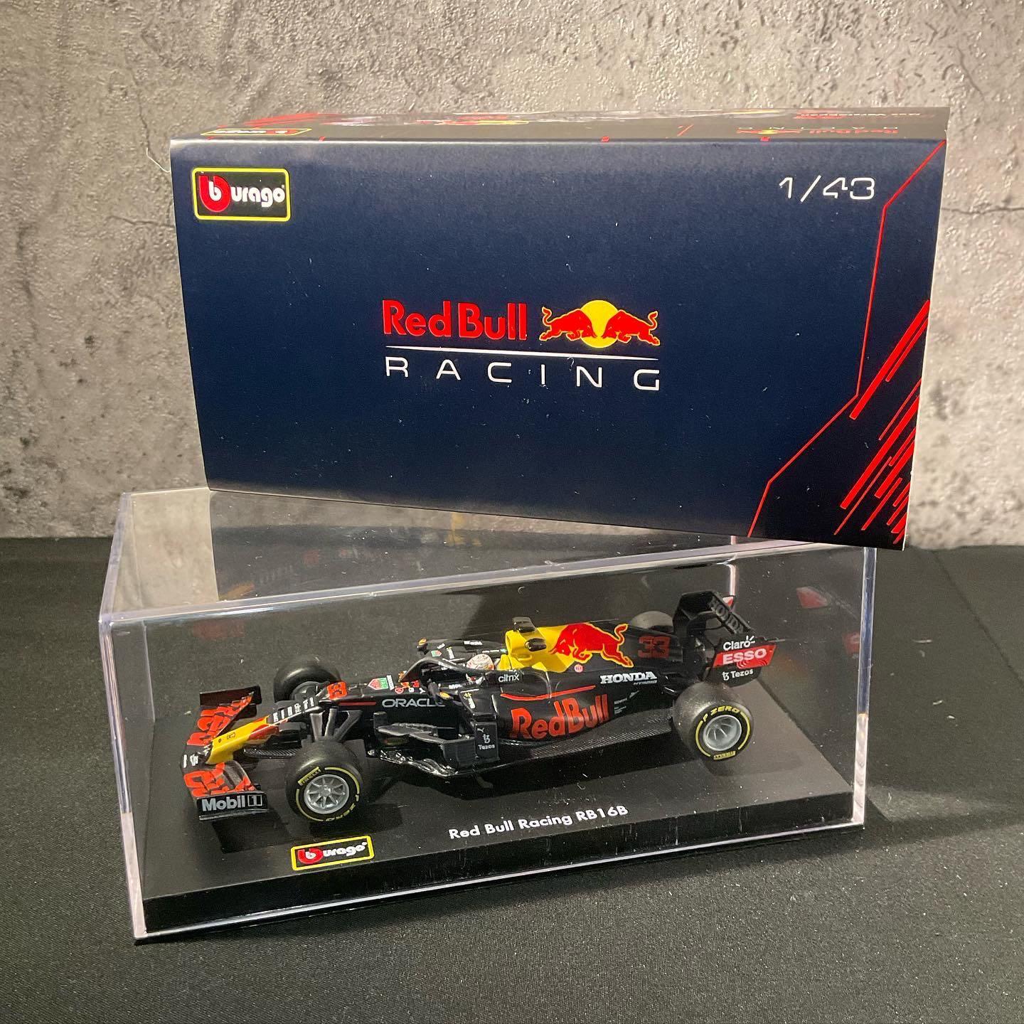 Bburago 1/43 F1 Red Bull Racing RB16B 2021 #33 Max Verstappen 全新