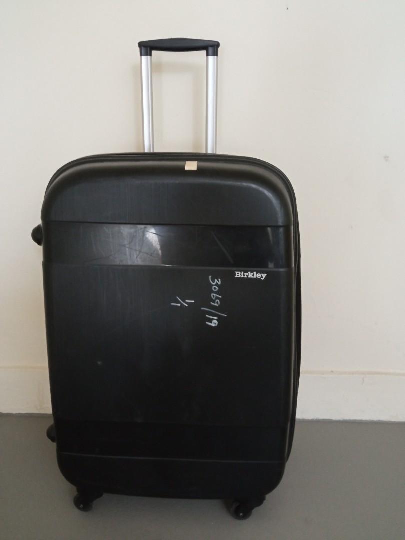 BIRKLEY black 27 inches 4 all directions wheels Hobbies Toys Travel Luggage on Carousell
