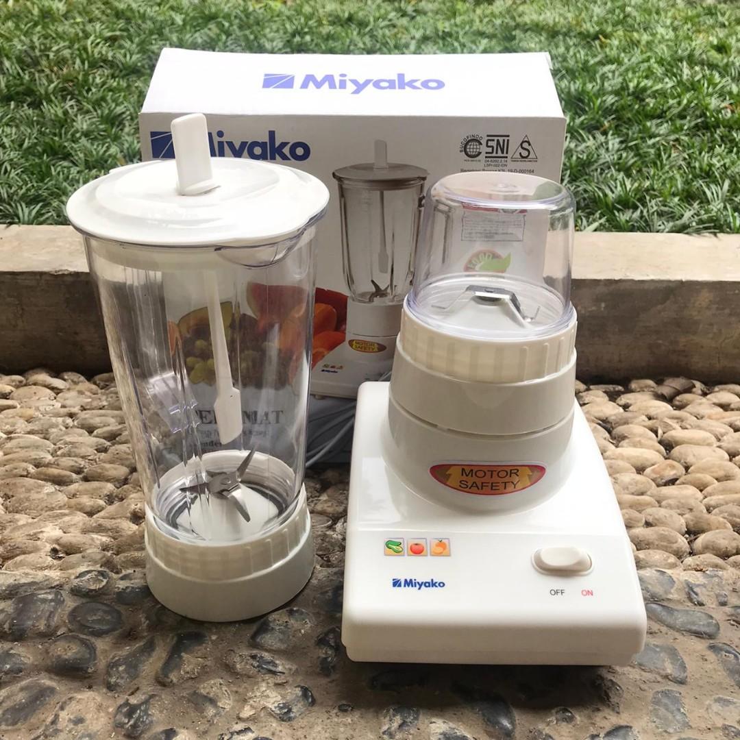 blender miyako 2 in 1 plastik harga